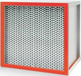Høytemperaturbestandig og høyeffektiv luftfilter