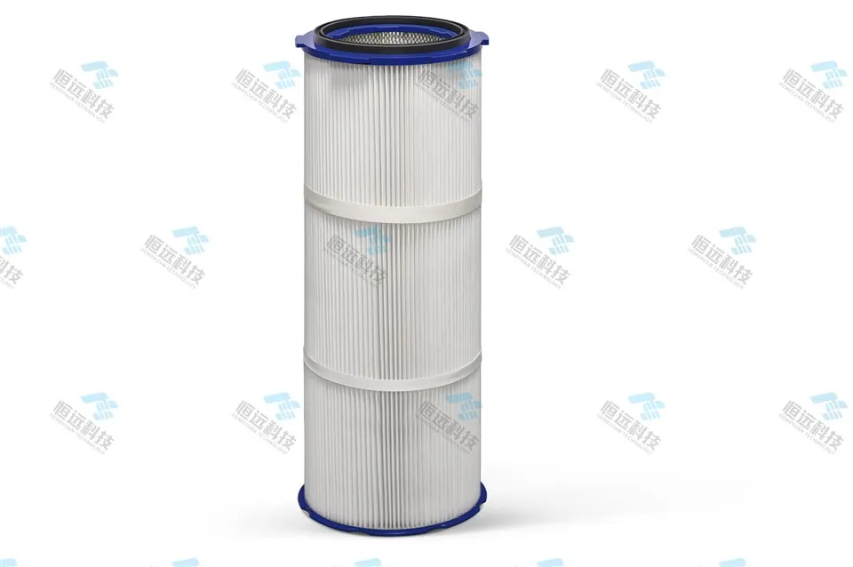 Industriell støvsamler Vaskbar spunbond polyester luftfilterpatron