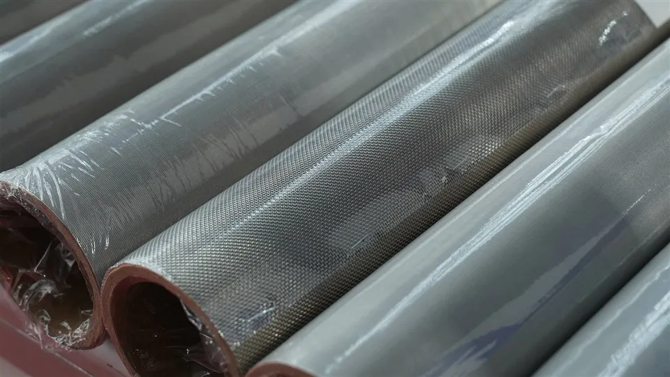 Mesh 20 40 60 80 100 150 200 mesh 75 mikron titan vevd trådduk Sølv Svart renvevde filtre