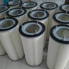 Polyester Media Air Dust Filter Patron for pulverlakk