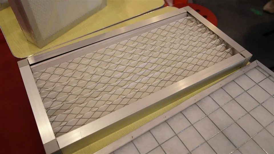 Primær effekt plate folding g4 flat midtreffektpose støvfjerningsfilter med utskiftbart bomullsrensingsfilter