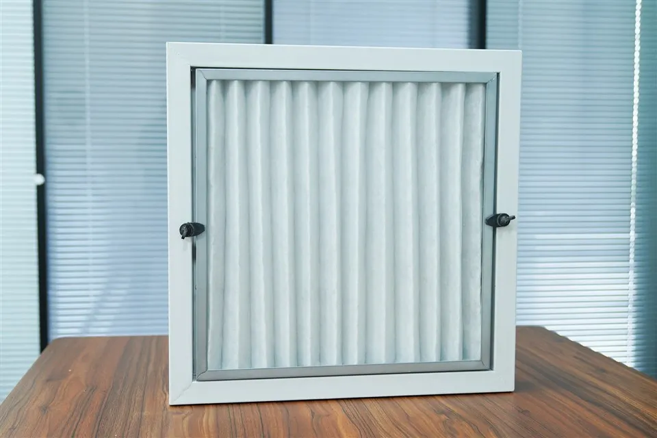 Primære effektivitetsfiltre med en underramme