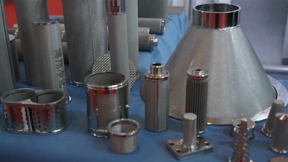 Sintret nettingfilterelement