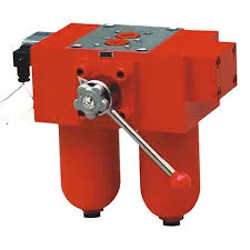 Dobbeltpatron høytrykksfilter