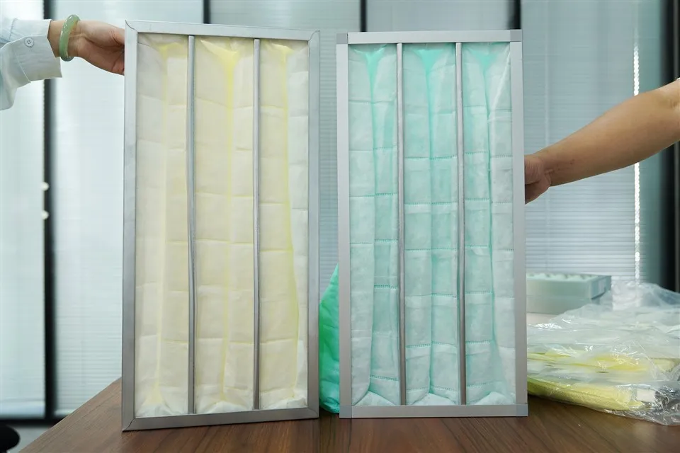 Det høyfrekvente, middels effektive posefilteret